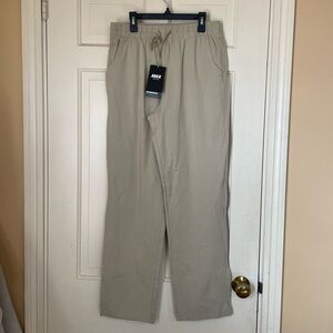 Mier Athletic Straight Leg Pants Men's Size Medium Beige Khaki NWT Outdoors Hike